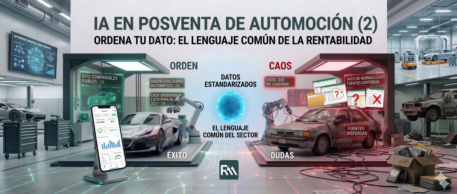 Ordena tu dato: el lenguaje común de la rentabilidad en posventa